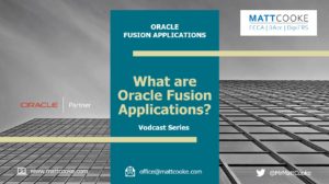 What are Oracle Fusion Applications